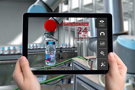 engineer with tablet